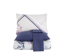 Blue Ranforce Double Duvet Set