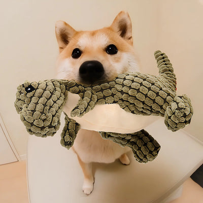 Dinosaur Soft Dog Toy