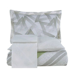 Green Ranforce Double Duvet Set