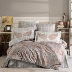 Tan Double Satin Duvet Set