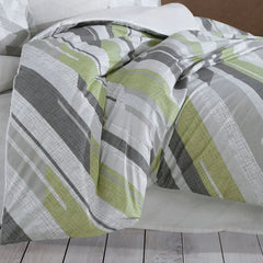 Green Ranforce Double Duvet Set