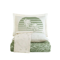 Green Ranforce Double Duvet Set