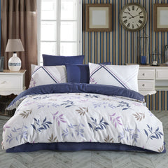 Blue Ranforce Double Duvet Set