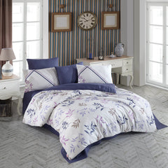 Blue Ranforce Double Duvet Set