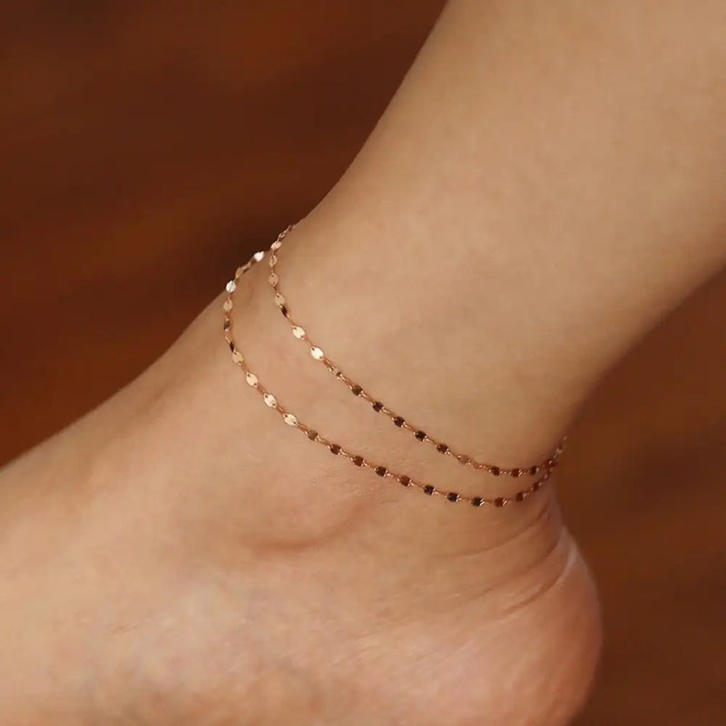 Minimalist Anklets