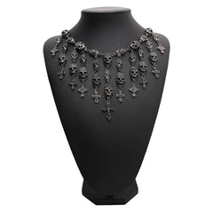 Gothic Skeleton Necklace