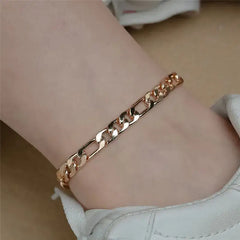 Gold Cuban Chain Anklets