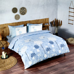 Blue Ranforce Double Duvet Set