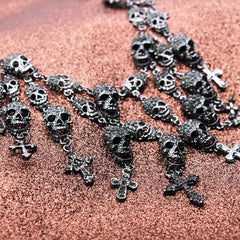 Gothic Skeleton Necklace