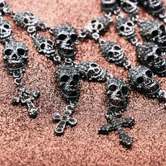 Gothic Skeleton Necklace