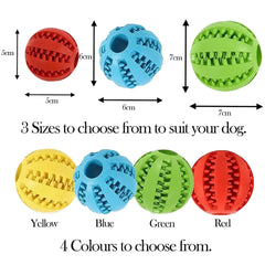 Rubber Dog Ball