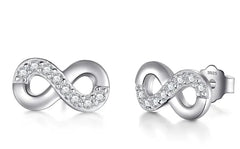 Eternal Love Silver Studs