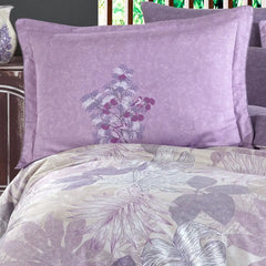 Lilac Double Satin Duvet Set