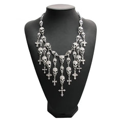 Gothic Skeleton Necklace